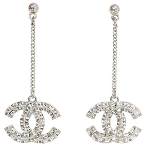 chanel drop earrings australia|pre owned Chanel earrings.